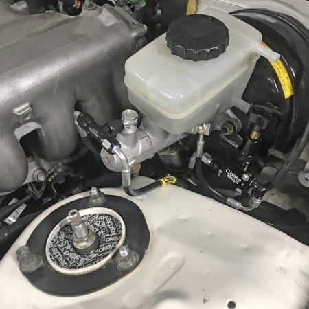 Chase Bays Brake Line Relocation – Lexus IS300 with OEMC