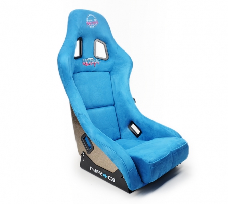 NRG FRP ULTRA Edition with Glitter Back – Blue Alcantara (Medium)