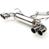 Invidia 08-14 Subaru Sti 5 Doors Q300 Rolled Stainless Steel Tip Cat-Back