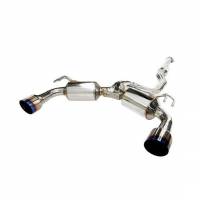 Invidia N2 60mm Single Layer Titanium Burnt Tips Cat-Back Exhaust – 12+ Subaru BRZ / Toyota 86