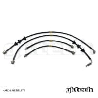 GK Tech Braided Brake Line Set | Skyline GTS R32