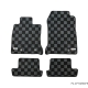P2M HONDA CIVIC FG1 2006-11 (COUPE 2 DOOR) RACE FLOOR MATS : DARK GREY (FRONT/REAR)