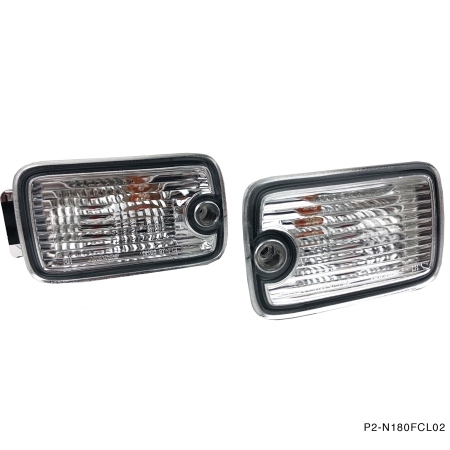 P2M NISSAN 180SX JDM TYPE-X DUAL POSTS FRONT POSITION LIGHTS [LED]