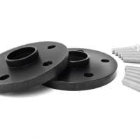 PERRIN Wheel Spacers 15mm DRS Style for 05-17 STI or 5-114.3, 56mm Hub Black Anodized