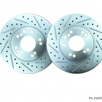 P2M NISSAN Z32 (26MM) FRONT BRAKE ROTORS