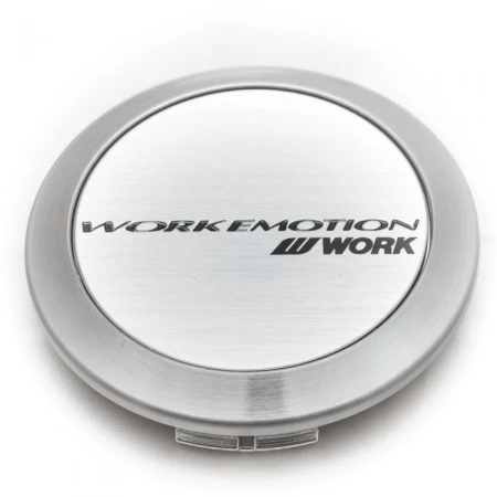 Work Center Cap Silver Flat Type Emotion Series
