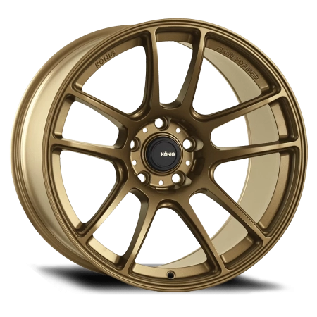 Konig Heliogram 18×12 +20 5×114.3 Matte Bronze Flow Formed